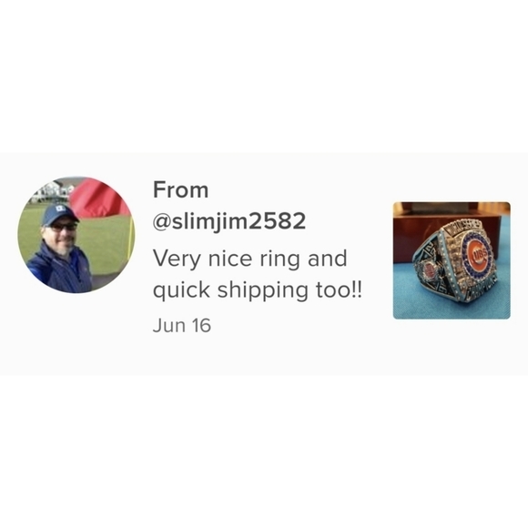 Chicago Cubs‎ Fan Ring 2016 Champ Ring - Picture 8 of 8